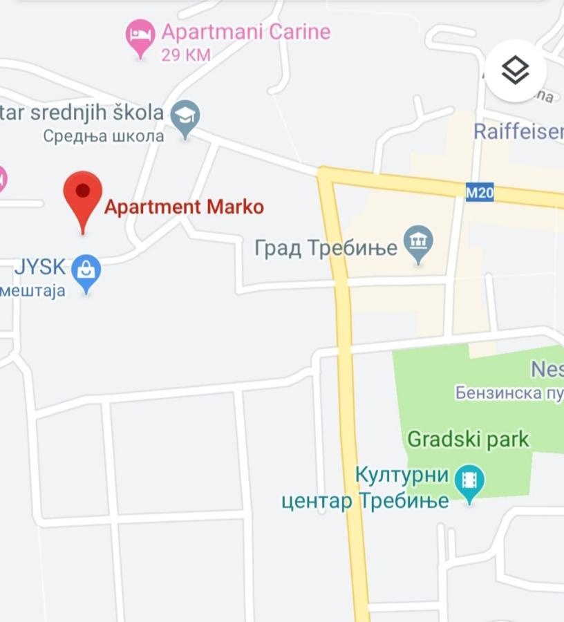 Apartment Marko 트레빈예 외부 사진